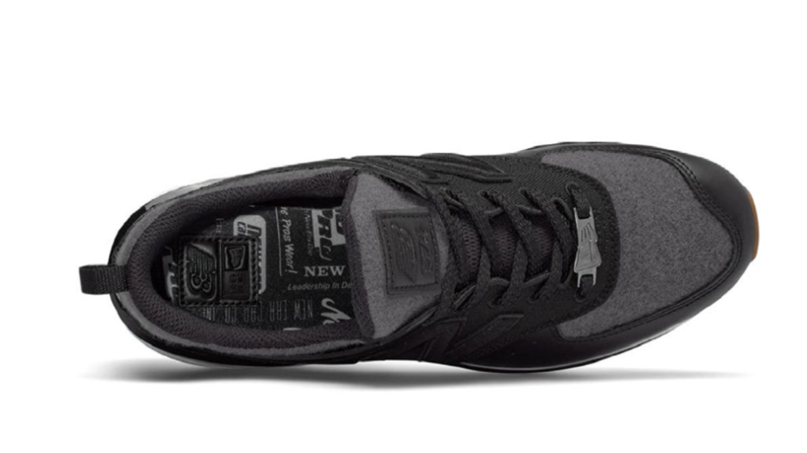 new balance 574 black gum